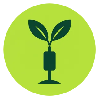 A sprouting ticker chart