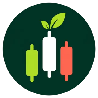 Candlesticks growing from soil